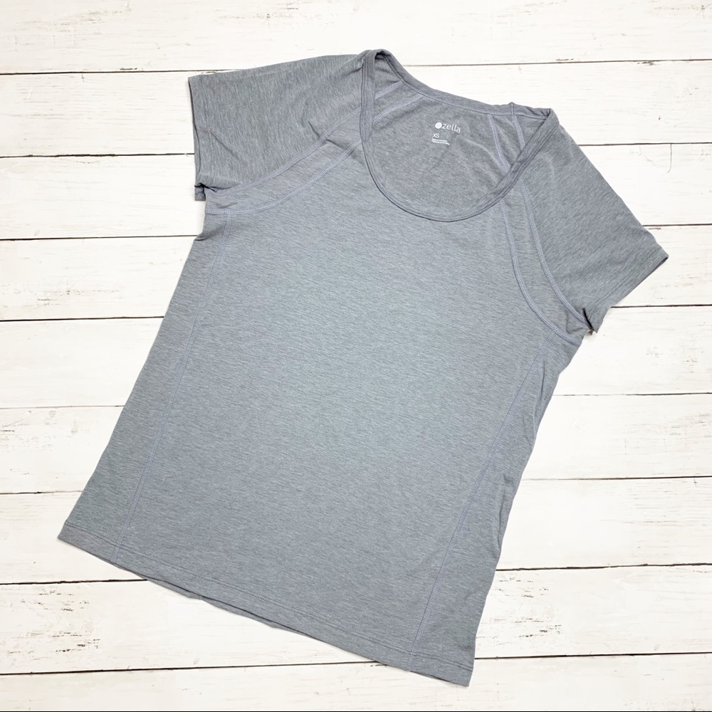 NWT Zella Grey Wolf Active Performance Tee XS